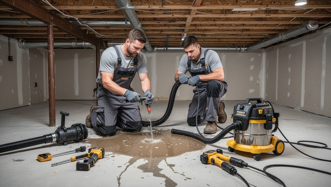 Crawl Space Water Removal